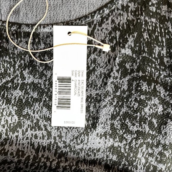 Rebecca Taylor Textured Navy Mini Dress - Picture 7 of 10